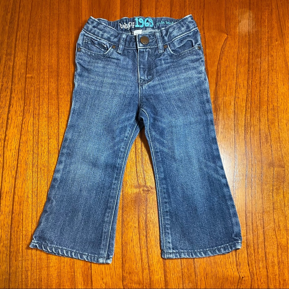 Baby Gap cute boot cut jeans